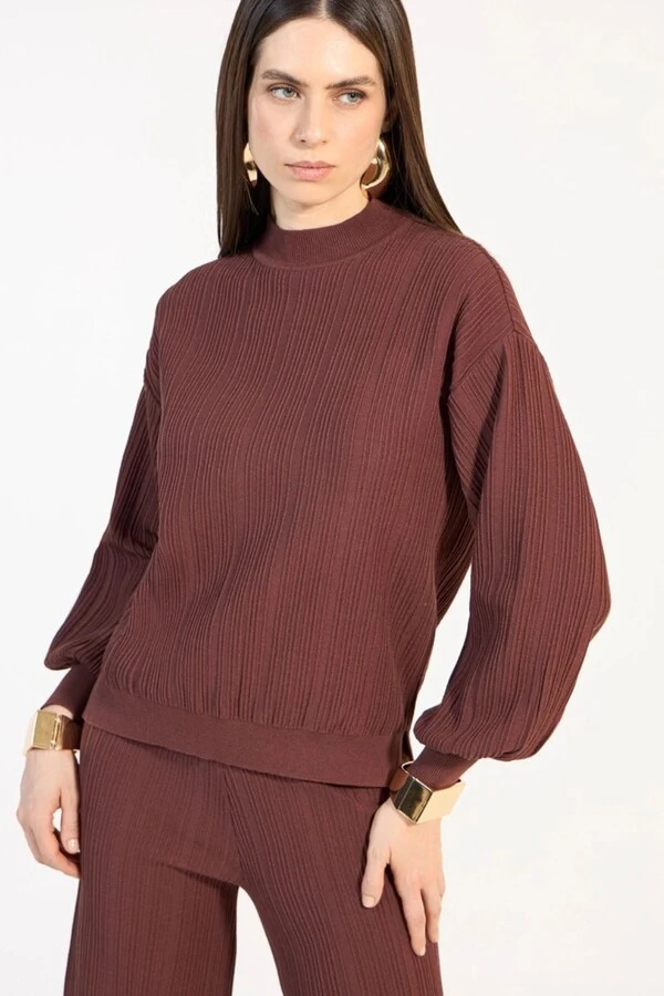 Conjunto Pull e Calça Nervuras