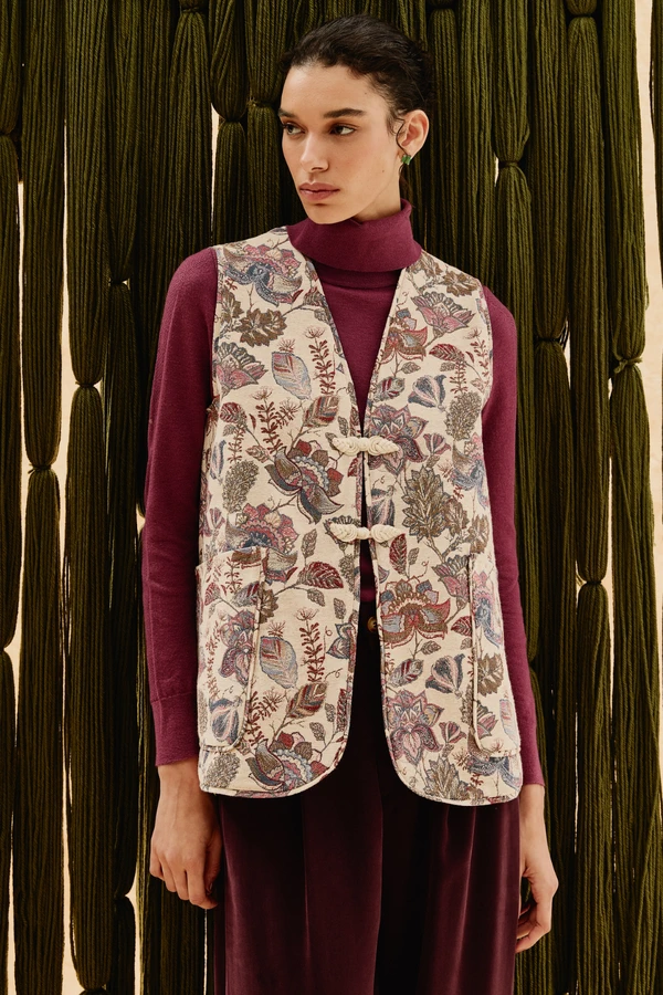 Colete Floral