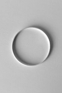 Pulseira Argola Lisa 4mm | Prata 925 | Essencial