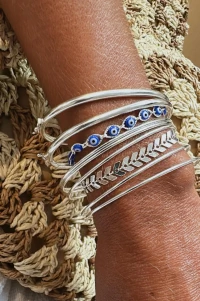 Pulseira Olho Azul | Prata 925