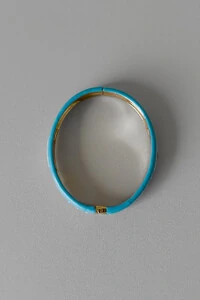 Bracelete Azul Olho Grego | Banho Ouro 18k | Verão