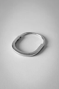 Bracelete Cadeado | Banho de Ródio | Moderno