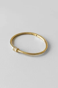 Bracelete Orbit | Banho de Ouro 18k | Microzircônias