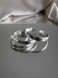 Bracelete Flores Delicadas | Banho de Prata 925