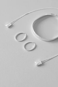 #04 Colar Bracelete Pulseira | Presente Essencial Proteção | Prata 925