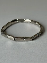 Pulseira Elástica Peixinhos Banho de Prata