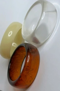 Pulseira Marrom | Acrílico