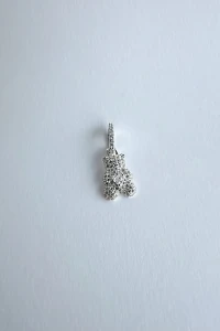 Pingente Urso Cravejado | Prata 925