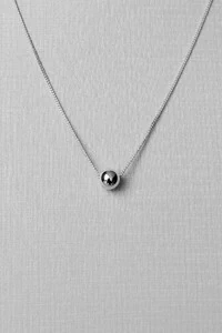 Corrente Delicada Esfera | Prata 925 | Minimalista