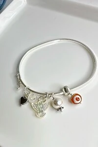 Pingente Olho Marrom | Prata 925