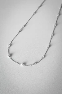 Corrente Longa com Elos Ovais | Banho de Prata 925 | Sofisticada