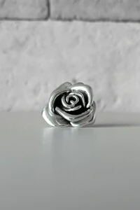 Anel Rosa | Prata 925 | Eletroformação em Pétalas