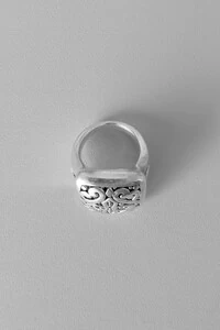 Anel Tribal Cruz | Prata 925