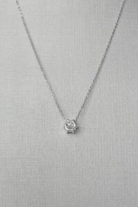 Colar Astro | Prata 925 | Moissanite