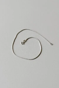 Tornozeleira Delicada 25cm | Prata 925 | Minimalista