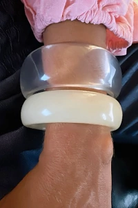 Pulseira Pele | Acrílico