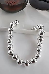 Pulseira Boll GG | Banho Prata 925