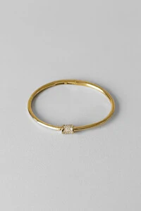Bracelete Orbit | Banho de Ouro 18k | Microzircônias