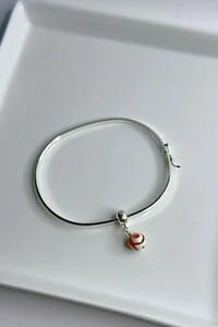 Pingente Olho Marrom | Prata 925