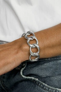 Pulseira Groumet Clássica | Prata 925 | Eletroformação