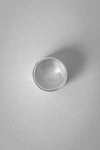 Anel Redondo Liso Bold | Prata 925 | Minimalista