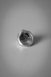 Anel Nó Orgânico | Prata 925 | Elegante