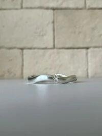 Pulseira Elástica Firme Tubo Ondulado Banho de Prata