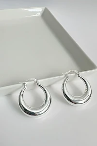 Brinco Monalisa | Banho Prata 925