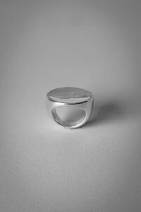 Anel Redondo Liso | Prata 925 | Minimalista