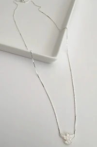 Colar Espírito Santo 45 cm | Prata 925 | Madrepérola