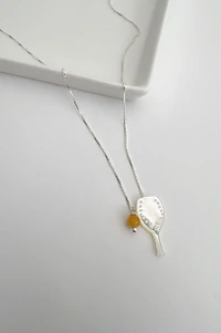 Colar Beach Tênis | Prata 925 | Madrepérola