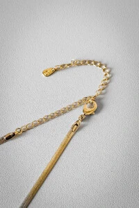 Corrente Laminada | Banho de Ouro 18k | Elegante