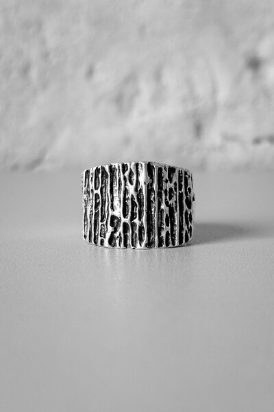 FotoAnel Natureza | Banho Prata 925 | Ajustável