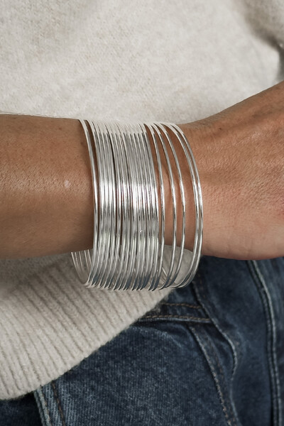 Foto Pulseira Fio Liso 2mm | Prata 925 | Minimalista