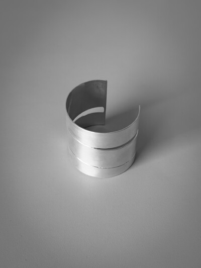 FotoBracelete Espiral Minimalista | Banho de Prata 925 | Moderno
