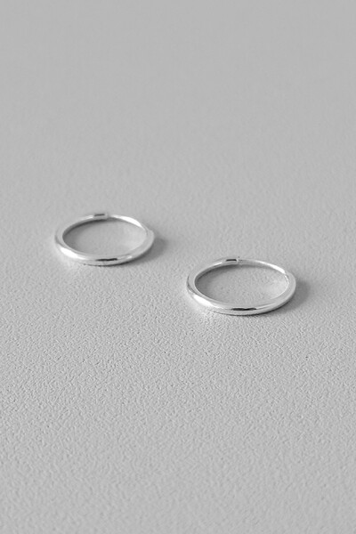 FotoBrinco Argola Lisa 2mm 1cm | Prata 925 | Minimalista