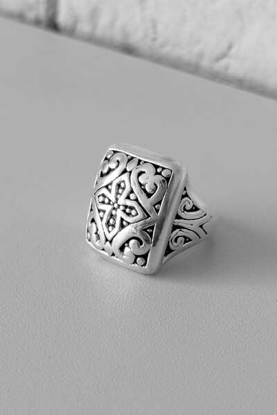 Foto Anel Tribal Cruz | Prata 925