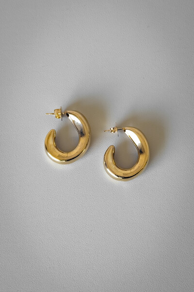 FotoArgola Gota Bold | Banho de Ouro 18k | Escultural