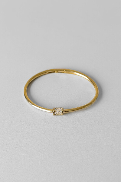 Foto Bracelete Orbit | Banho de Ouro 18k | Microzircônias