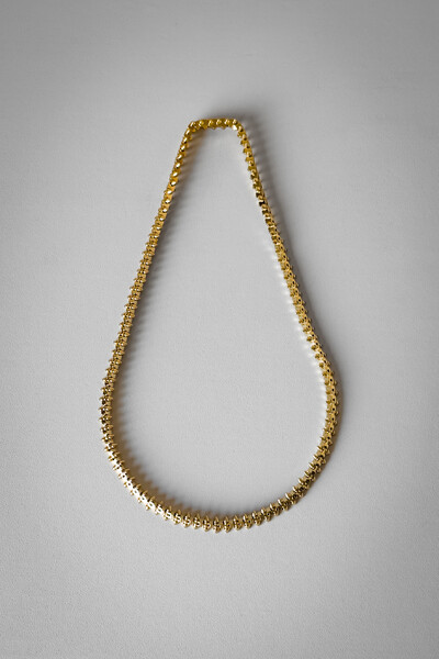 Foto Colar Spike | Banho de Ouro 18k | Moderno