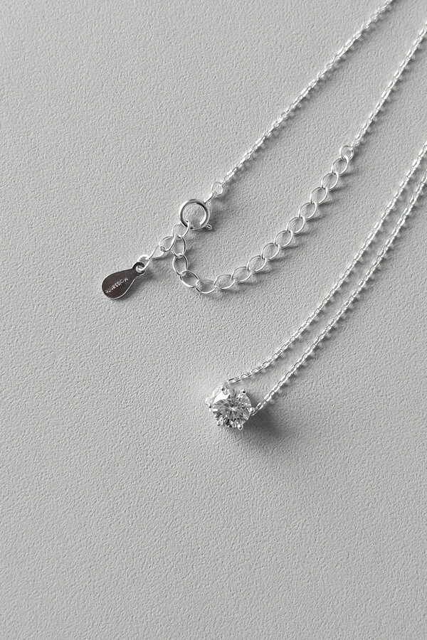 Colar Astro | Prata 925 | Moissanite