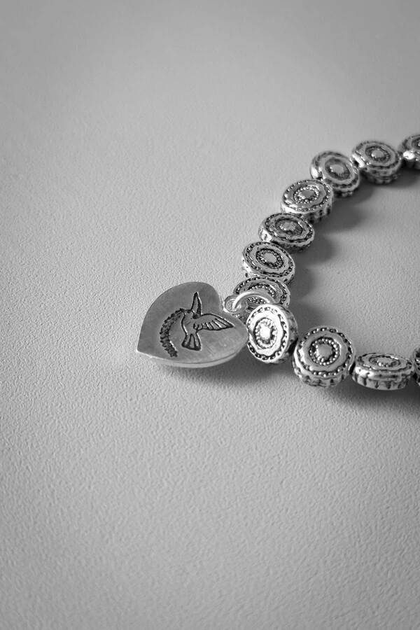 Trio de Pulseiras com Pingentes | Banho de Prata 925 | Personalidade