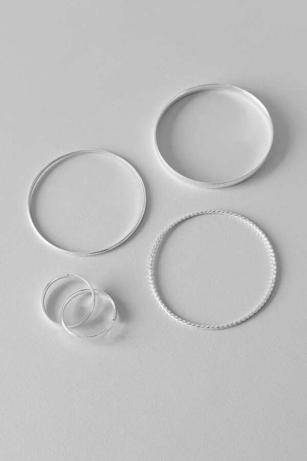 #03 Pulseiras + Brinco | Presente Essencial | Prata 925