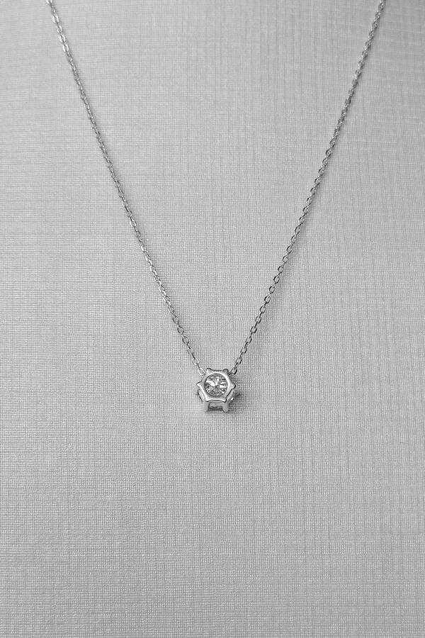 Colar Astro | Prata 925 | Moissanite