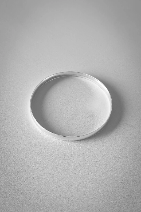 Pulseira Lisa 6mm | Prata 925 | Elegante