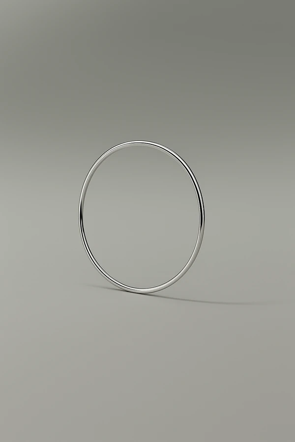 Pulseira Fio Liso 2mm | Prata 925 | Minimalista