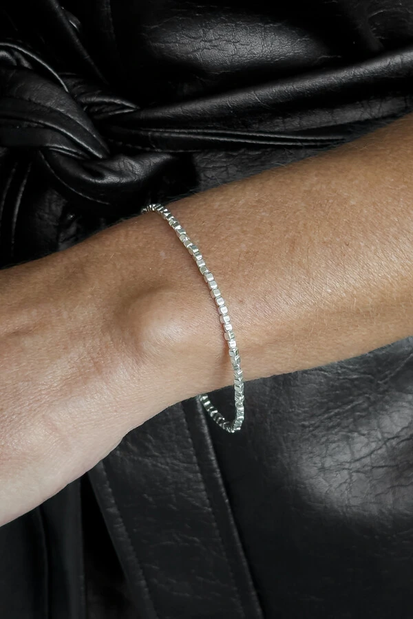 Pulseira Canutilhos | Prata 925 | Regulável