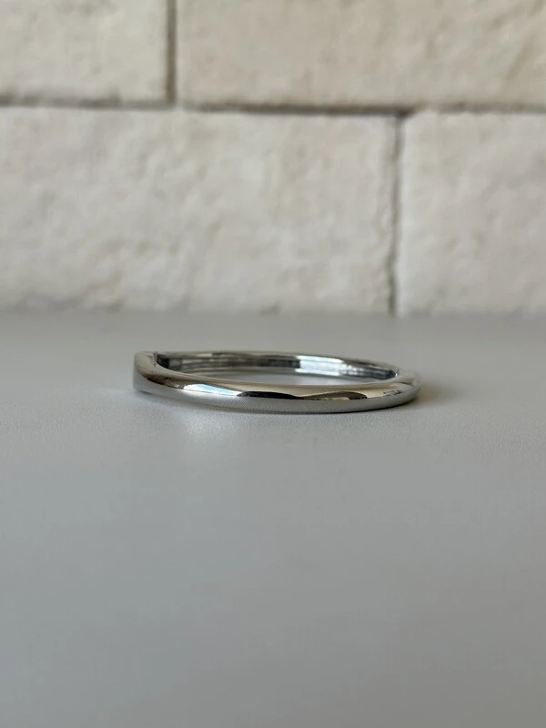Bracelete Fino Delicado Banho de Ródio