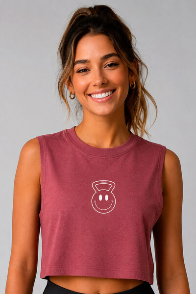 Foto Cropped Poliamida HAPPY FACE Teebox
