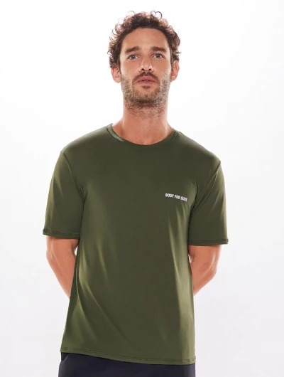 Foto Camiseta Manga Curta Lisa Essentials Masculino Croco